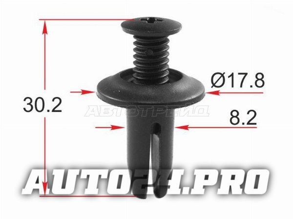 Клипса крепежная FORD (1 шт.)