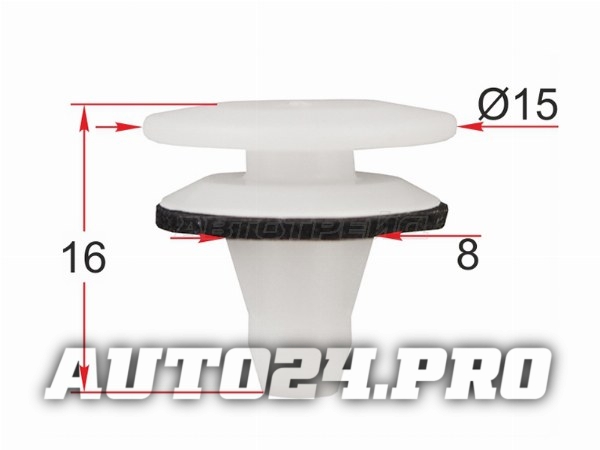 Клипса крепления заднего фонаря HYUNDAI/KIA (1 шт.)