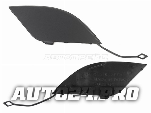 Заглушка заднего бампера MERCEDES W204 06-11 под крюк