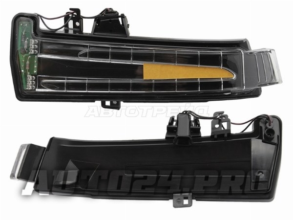 Поворот в зеркало MERCEDES W204 11-14/ W212 09-16/ W221 09-13/ X204 09-15 LH