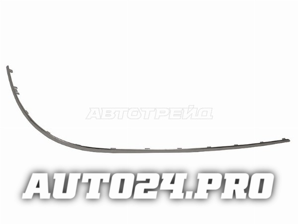 Молдинг заднего бампера MERCEDES E-CLASS W212 09- RH E350/E550 хром