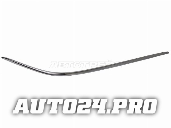 Молдинг бампера MERCEDES W220 98-02 RH хром
