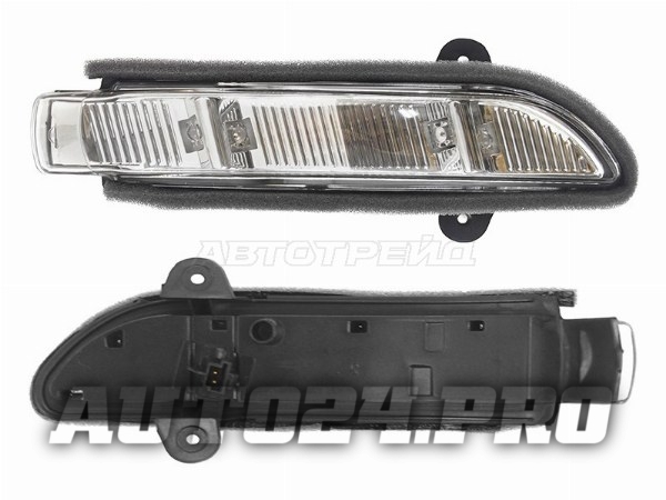 Поворот в зеркало MERCEDES W221 05-09/W211 06-09 RH