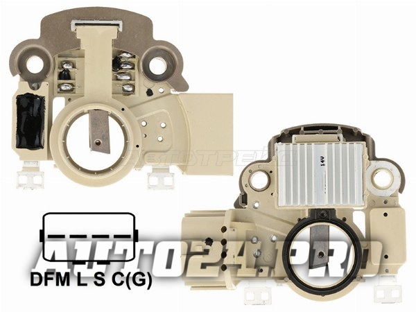 Реле-регулятор напряжения генератора MMC COLT V 4G92 95-03/LANCER VI 1.3 4G13/ASX GA0#/LANCER X