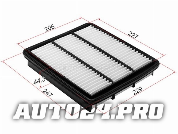 Фильтр воздушный MITSUBISHI PAJERO V4# 91-99 /Challenger 97-01 /Debonair 92-00 6G72,6G74