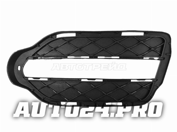 Решетка в бампер MERCEDES GLK-CLASS 12-15 LH под ДХО