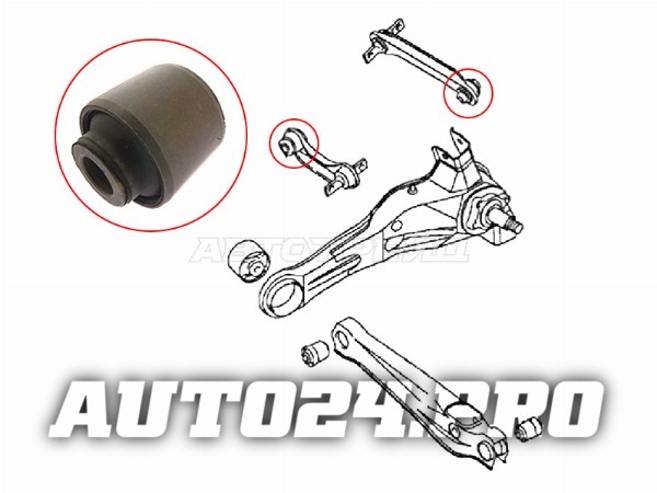 Сайлентблок заднего поперечного рычага INFINITI FX45/35 02-08/MITSUBISHI CARISMA 95-03/GALANT 06-12/