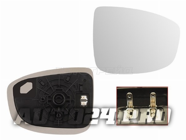 Полотно зеркала MAZDA CX-5 12-14 RH с обогревом