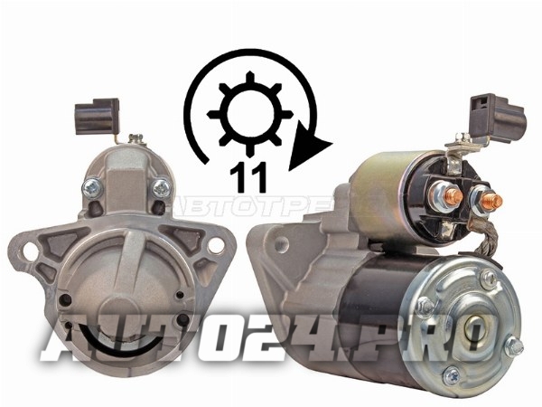 Стартер Mazda 3 11-19 / 6 12- / CX-5 11- / CX-3 14- (1,4 kW/ Z=11/ (MITSUBISHI))