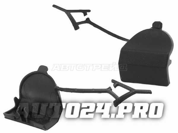 Заглушка в задний бампер PORSCHE CAYENNE 15-17 LH под крюк