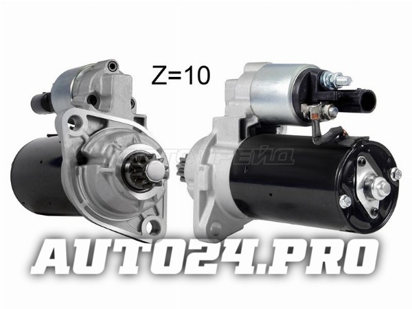 Стартер Audi A3 03-19 / Q3 11-19 / Skoda Kodiaq 16-22 / Octavia 04-20 / Rapid 17-20 / Volkswagen Gol