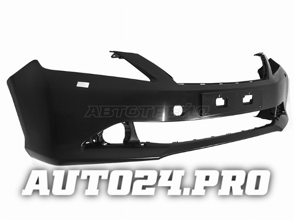 Бампер передний Toyota Camry (XV50) 11-14 (Под омыватели фар/ С отверстием под крюк)