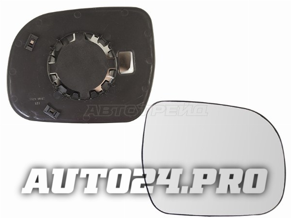 Полотно зеркала TOYOTA HILUX VIGO 04-08/FORTUNER 05-08 RH сферическое