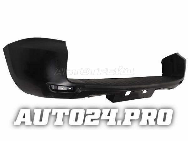Бампер задний TOYOTA RAV4 08-13 с площадкой под номер, под отражатель ST-212-2925
