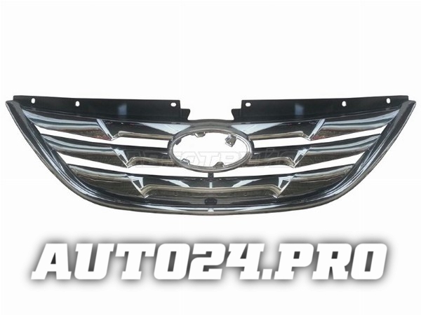 Решетка радиатора HYUNDAI SONATA 09-14 хром