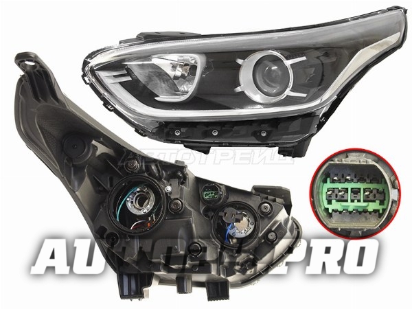 Фара KIA CERATO 18-21 LH галоген