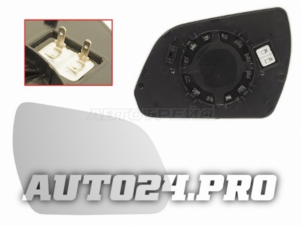 Полотно зеркала HYUNDAI CRETA 16-21 RH с обогревом