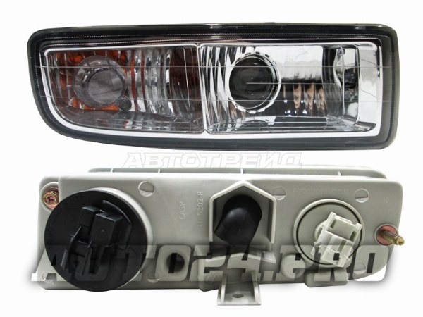 Фара противотуманная LEXUS LX470 98-07 RH хром оттенок
