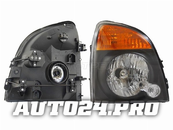 Фара HYUNDAI PORTER/H100 12-18 RH черная