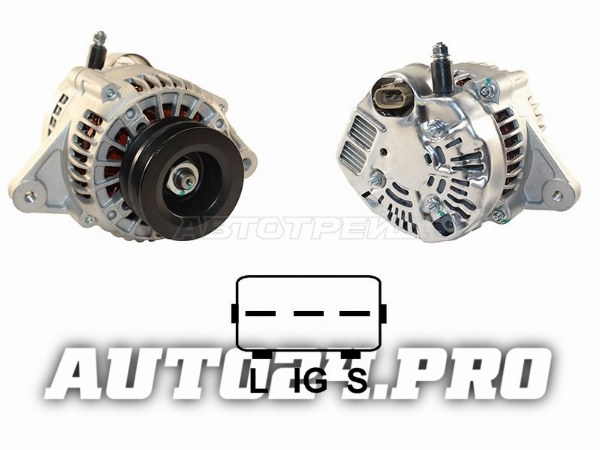 Генератор TOYOTA LAND CRUISER PRADO/HILUX SURF 3.0D/3.4 96-02 1KZ/5VZ 12V 80А