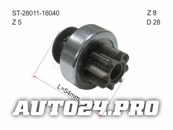 Бендикс Honda Civic 00-06 / Civic Ferio 00-05 / Toyota Allion (T240,T260) 01-21 / Avensis (T220) 00-