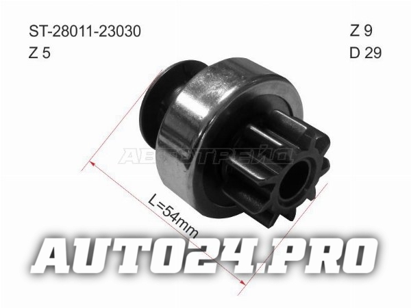 Бендикс Honda Civic 00-06 / Civic Ferio 00-05 / Toyota Allion (T240,T260) 01-21 / Avensis (T220) 00-