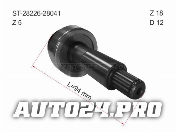 Бендикс Toyota Avensis (T250) 03-08 / Caldina (T240) 02-07 / Camry 01-06 / Harrier (XU30) 03-13