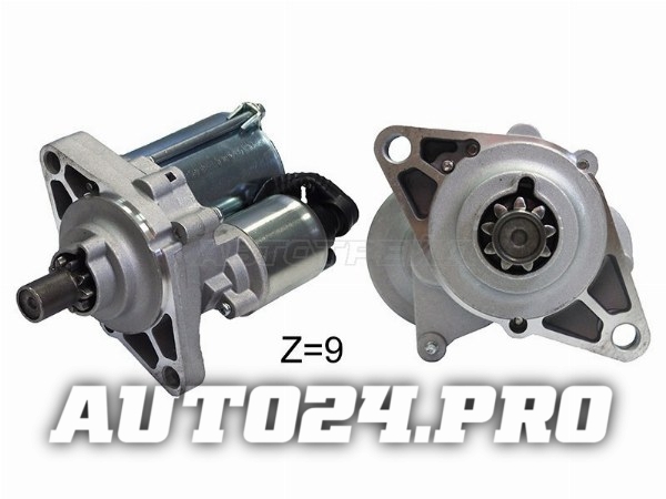 Стартер Honda Civic 83-00 / Civic Ferio 95-00 / Stepwgn 96-01 / Integra 89-00 (1,4 kW/ Z=9/ аналог M