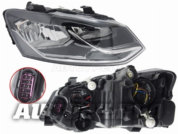 Фара VW POLO 15-20 RH
