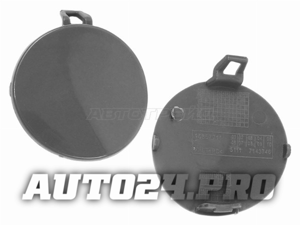 Заглушка в бампер BMW E90/91 08-12 под крюк