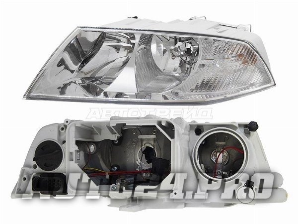 Фара SKODA OCTAVIA 04-08 LH