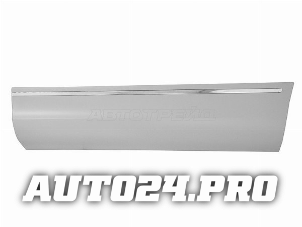 Накладка на заднюю дверь AUDI Q7 09-15 LH с хром полосой