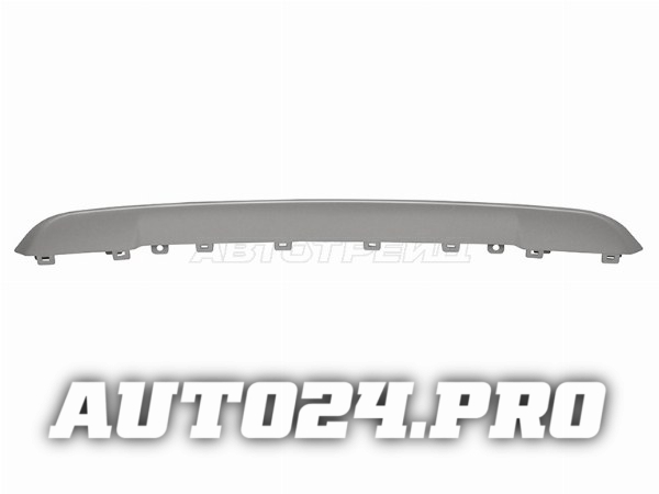 Молдинг решетки в бампер BMW X1 Е84 12-14 компл. X-LINE серебро