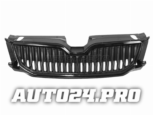 Решетка радиатора SKODA OCTAVIA 13-16 черная