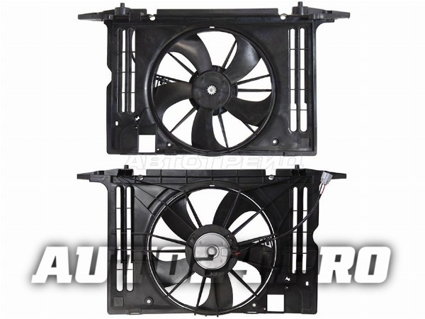 Диффузор радиатора в сборе TOYOTA COROLLA #ZE15# 06-13/ N#E180/ZRE18# 13-