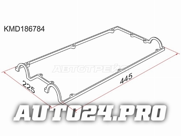 Прокладка клапанной крышки MMC 4G63 DOHC 91-