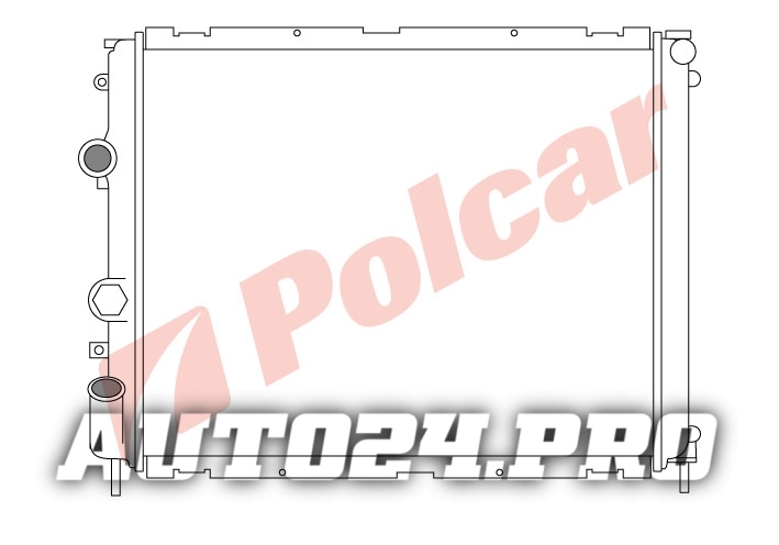 6015083 CLIO/SYMBOL 98 РАД.480X385 1.4;1.6;2.0B 1.9D M/A +/C