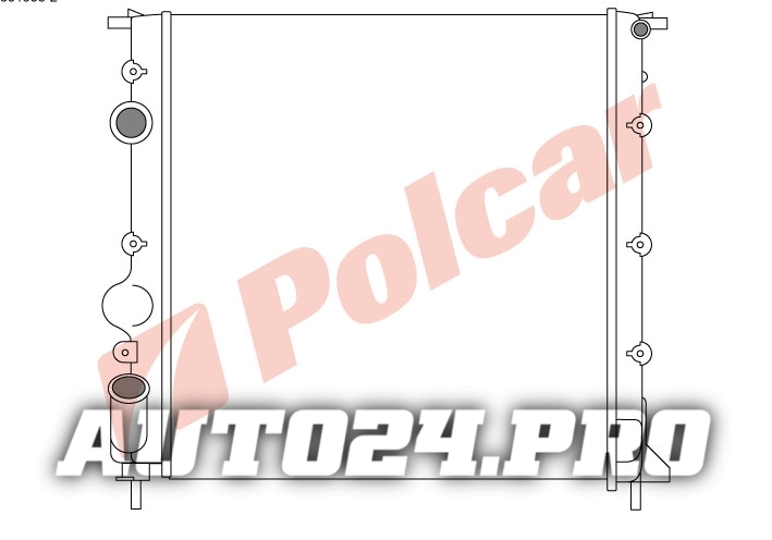 6015082 CLIO/SYMBOL 98 РАД.350X3380 1.1;1.2 M   RT2260