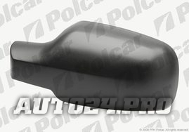 601254TM MEGANE II 03 НАКЛАДКА ЗЕРКАЛА ЛЕВАЯ ЧЕРНАЯ