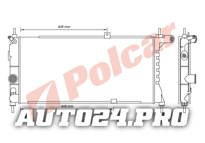 5505084 KADETT E 09840991 1820 +16D РАД.630X322 M +C (63273) OL2066