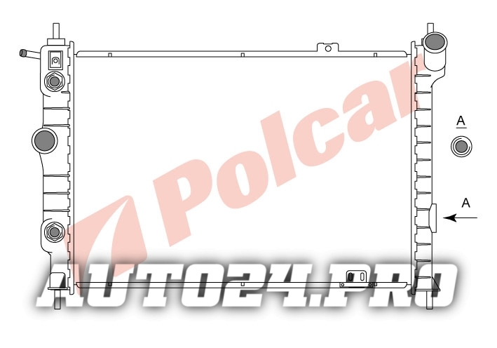 5507086 ASTRA 9198 РАД.535X365 161820 AС  OL2029