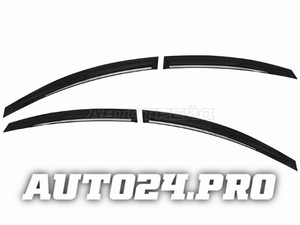 Ветровики HYUNDAI SONATA VI 09- комплект
