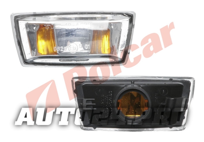 5509206E ASTRA H/ZAFIRA 04 ПОВТОРИТЕЛЬ ПОВОРОТА ПРАВЫЙ ПРОЗРАЧНЫЙЧЕРНЫЙ