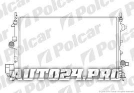 5518085 РАДИАТОР ОСНОВНОЙ  649 x 399 x 26 mm 	1.9 CDTi