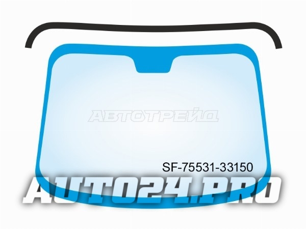 Молдинг лобового стекла (Сверху) Toyota Camry (XV70) 17-21 / Camry USA 17-20