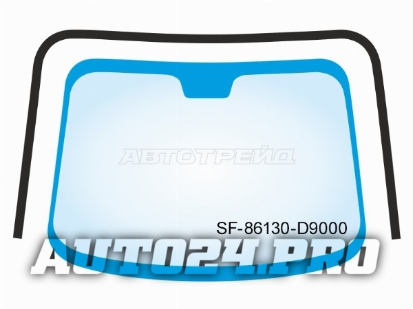 Молдинг лобового стекла (П-образный) Kia Sportage 15-22