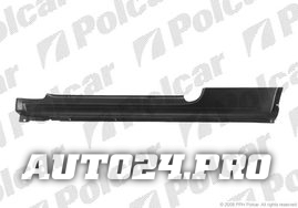 555642 CORSA 2001 ПОРОГ ПРАВЫЙ 3 ДВЕРИ