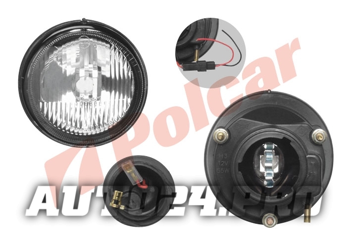 600729 MEGANE 9599 ФАРА ПРОТИВОТУМАННАЯ ЛЕВАЯ 3ДВ