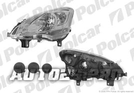 235209-V BERLINGO 08- ФАРА ПЕРЕДНЯЯ ЛЕВАЯ VALEO
