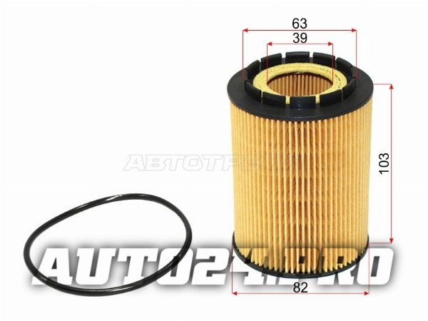 Фильтр масляный (картридж) VW TOUAREG 3.2/3.6 03-11/AUDI Q7 3.6 05-15/PORSCHE CAYENNE 3.2/3.6 02-10